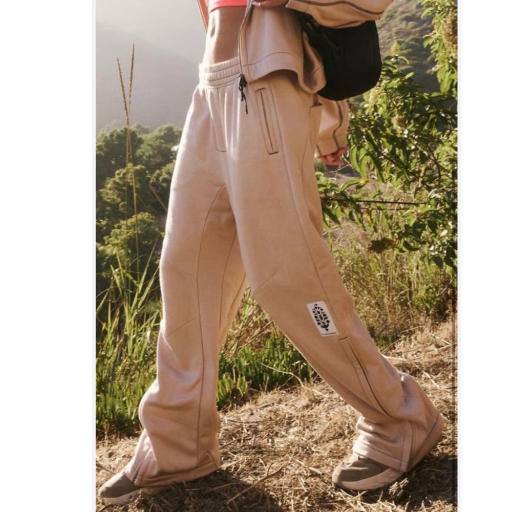 FP Movement by Free People Tan Track Pants